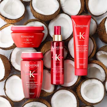 Gamme Apres-Soleil Kerastase Eau de coco