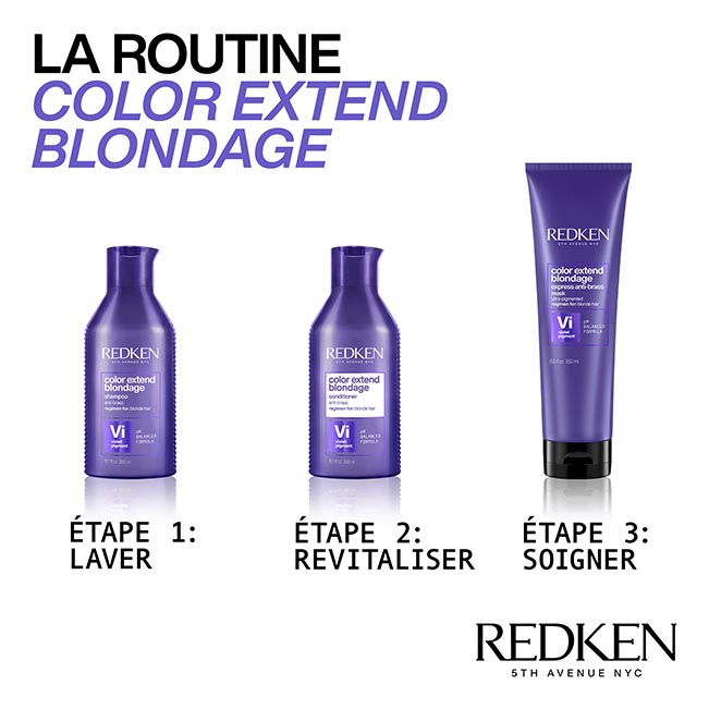 color extend blondage redken