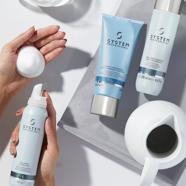 System Professional gamme volumize